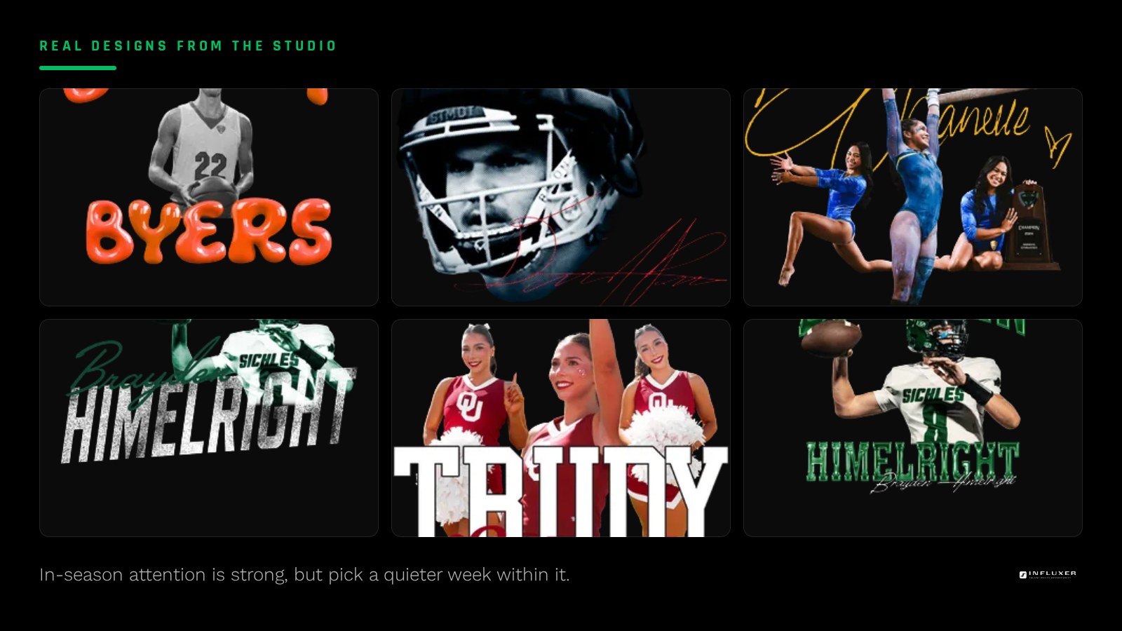 Team practicing during an in-season stretch with a merch design idea sketched nearby