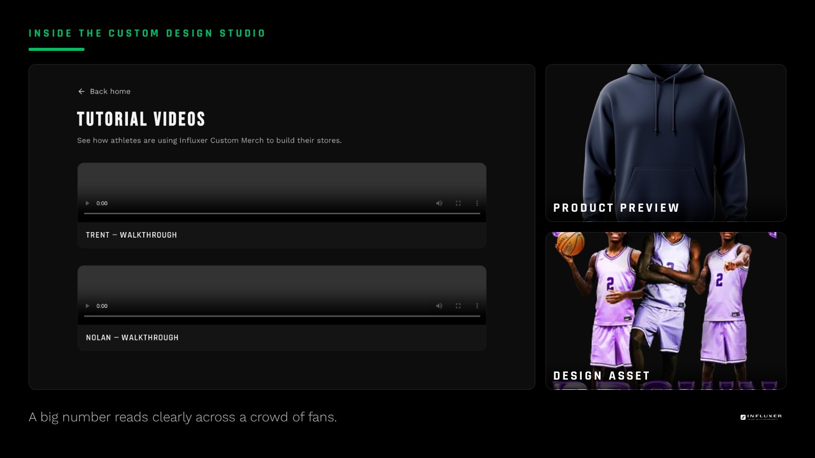 A large jersey number design paired with a smaller role label like Mom or Dad on a fan shirt
